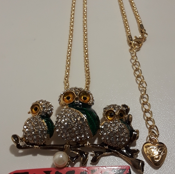 Betsey Johnson owl necklace brand new with tag - Picture 4 of 4